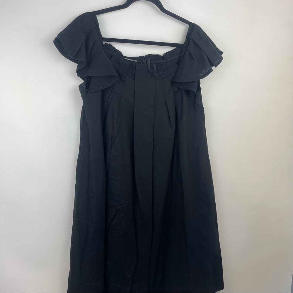 Charles Chang Lima prairie dress black size 8